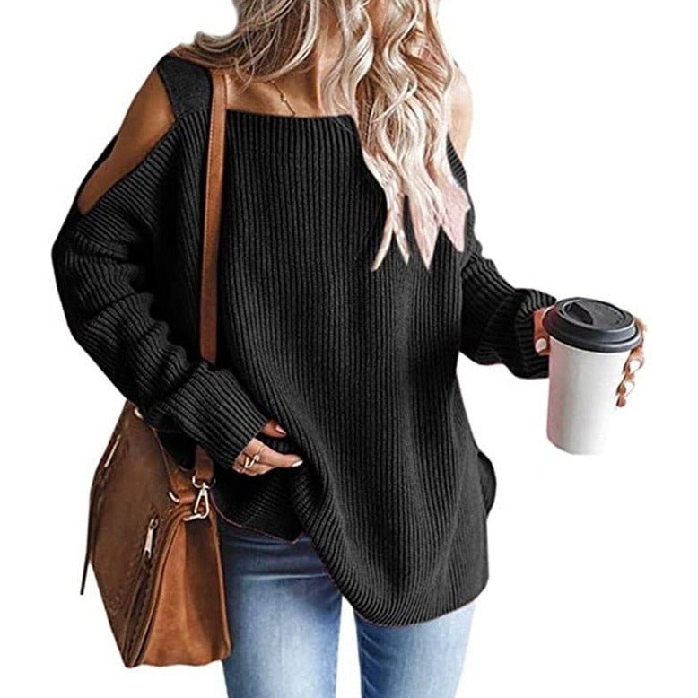 WOLF Langärmeliger trägerloser Pullover