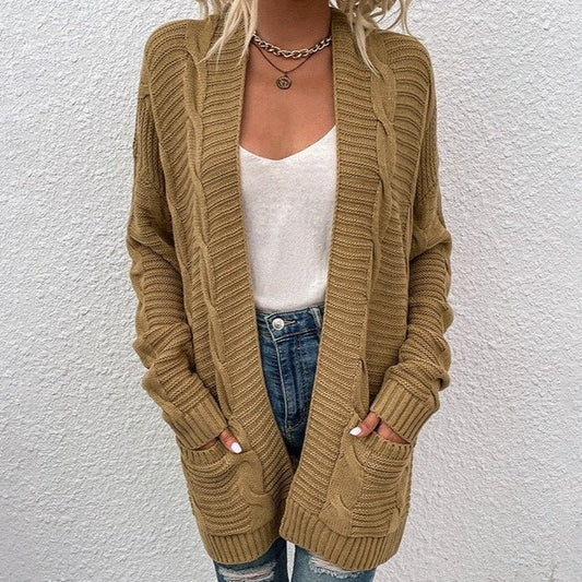 WOLF Lässiger Mantel Pullover