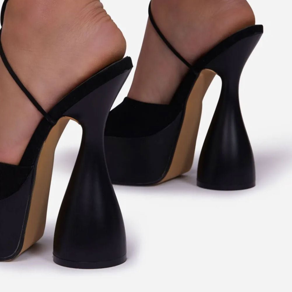 WOLF Offene Spitze Party High Heels