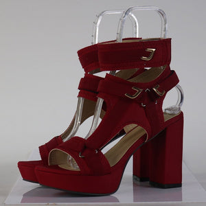 Party Gladiator-Knöchelriemchen High heels
