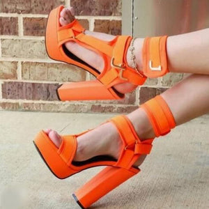 Party Gladiator-Knöchelriemchen High heels