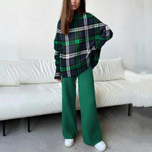 Lade das Bild in den Galerie-Viewer, WOLF Rollkragenpullover Winter Top &amp; weite Hose
